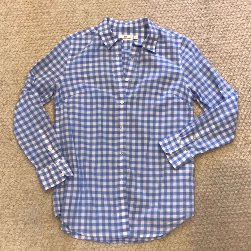 Vineyard Vines cotton checked shirt 4